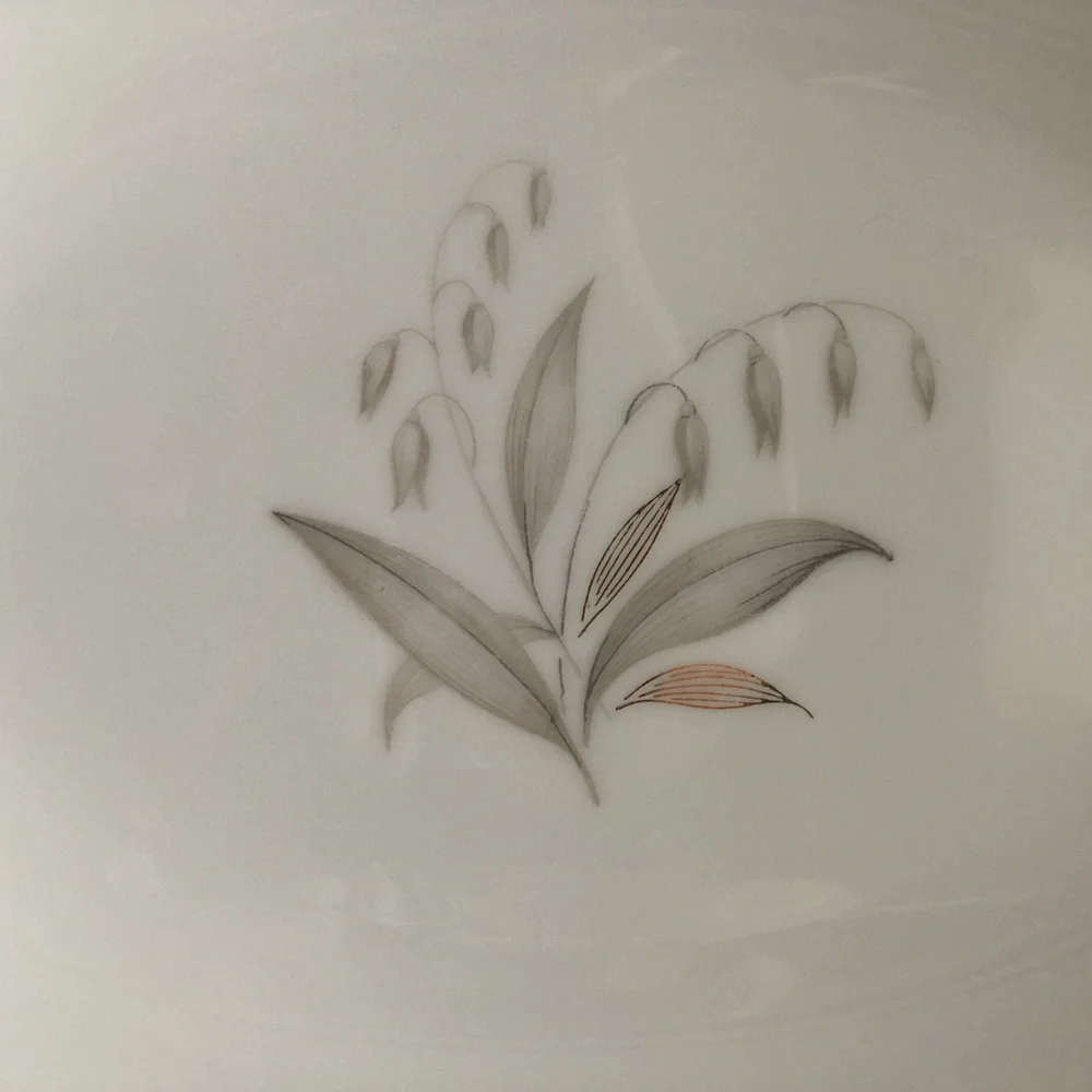 Kaysons Golden Rhapsody Oval Serving Dish - Picture 3 of 7